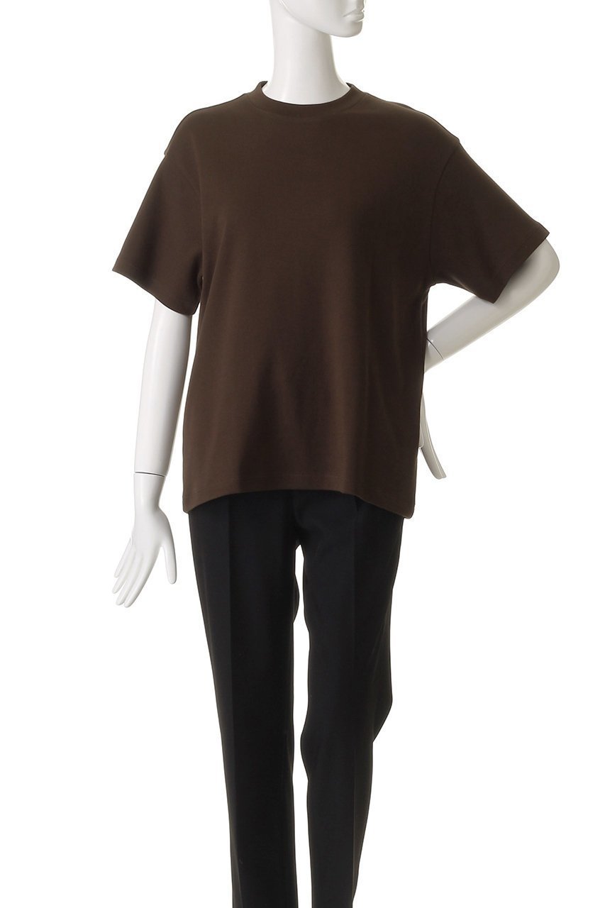 【ジェイドット/j.】のピュアコットンスムースTシャツ 人気、トレンドファッション・服の通販 founy(ファニー) 　ファッション　Fashion　レディースファッション　Ladies' Fashion Online　トップス・カットソー　Tops/Tshirt　シャツ/ブラウス　Shirts/Blouses　ロング / Tシャツ　T-Shirts　カットソー　Cut and Sewn　ショート　Short　スリーブ　Sleeve　バランス　Balance　エレガント 上品　Elegant　NEW・新作・新着・新入荷　New Arrivals　other-2|ID: prp329100004584389 ipo3291000000032499400