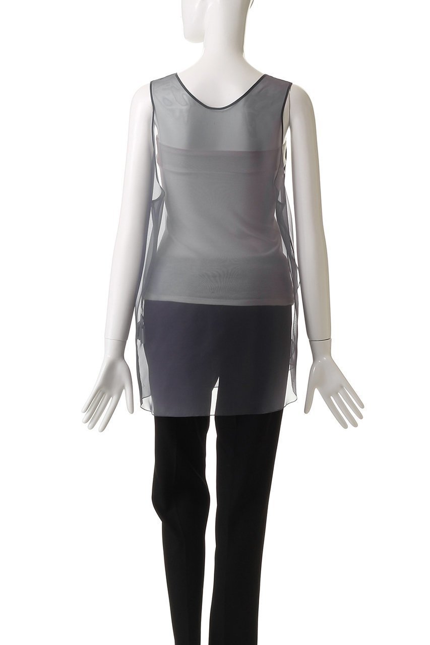 【スタニングルアー/STUNNING LURE】のエアーオーガンザタンク 人気、トレンドファッション・服の通販 founy(ファニー) 　ファッション　Fashion　レディースファッション　WOMEN　トップス・カットソー　Tops/Tshirt　キャミソール / ノースリーブ　No Sleeves　シャツ/ブラウス　Shirts/Blouses　ロング / Tシャツ　T-Shirts　カットソー　Cut and Sewn　エアリー　Airy　オーガンジー　Organdy　キャミソール　Camisole　シアー　Sheer　シンプル　Simple　タンク　Tank　今夏　Summer　夏　Summer　NEW・新作・新着・新入荷　New Arrivals　other-4|ID: prp329100004585363 ipo3291000000032512440