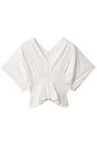 【スタニングルアー/STUNNING LURE】のピンタックブラウス 人気、トレンドファッション・服の通販 founy(ファニー) ファッション Fashion レディースファッション WOMEN トップス・カットソー Tops/Tshirt シャツ/ブラウス Shirts/Blouses ショート Short スリーブ Sleeve デコルテ Decolletage ワイド Wide エレガント 上品 Elegant NEW・新作・新着・新入荷 New Arrivals thumbnail ホワイト|ID: prp329100004585364 ipo3291000000032512446