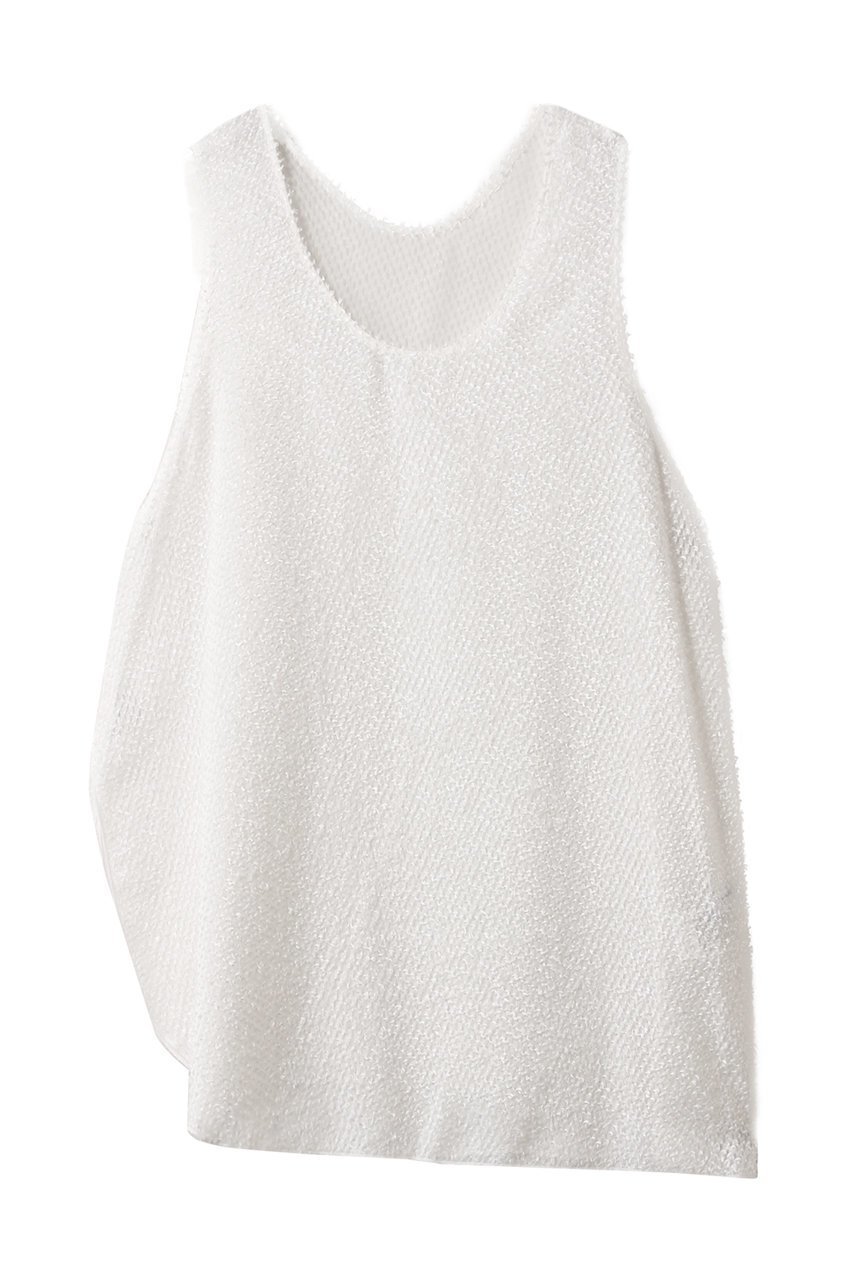 【スタニングルアー/STUNNING LURE】のrカットジャガードタンク 人気、トレンドファッション・服の通販 founy(ファニー) 　ファッション　Fashion　レディースファッション　WOMEN　トップス・カットソー　Tops/Tshirt　キャミソール / ノースリーブ　No Sleeves　シャツ/ブラウス　Shirts/Blouses　ロング / Tシャツ　T-Shirts　カットソー　Cut and Sewn　エアリー　Airy　キャミソール　Camisole　ジャカード　Jacquard　タンク　Tank　トレンド　Trend　フレア　Flare　ボトム　Bottom　ワイド　Wide　NEW・新作・新着・新入荷　New Arrivals　 other-1|ID: prp329100004585365 ipo3291000000032512452