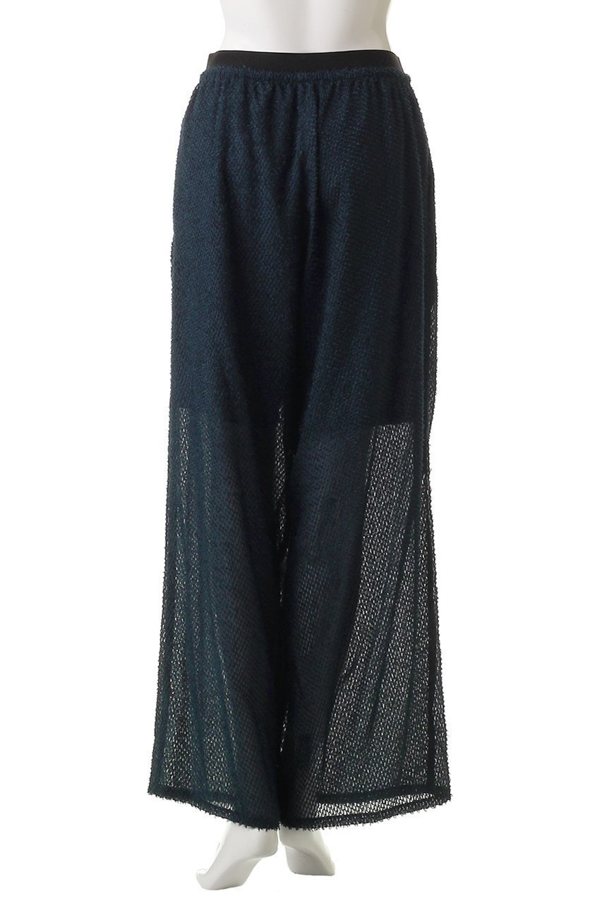 【スタニングルアー/STUNNING LURE】のrカットジャガードパンツ 人気、トレンドファッション・服の通販 founy(ファニー) 　ファッション　Fashion　レディースファッション　Fashion for Women　パンツ　Pants & Trousers　エアリー　Airy Texture　サンダル　Sandals, Summer Shoes　ジャカード／ジャガード　Jacquard, Woven Pattern　ストレート　Straight, Straight Cut　リラックス　Relax, Relaxed Fit　ワイド　Wide, Wide Fit　エレガント 上品　Elegant　夏　Summer　other-4|ID: prp329100004585366 ipo3291000000032512467
