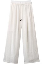 【スタニングルアー/STUNNING LURE】のrカットジャガードパンツ 人気、トレンドファッション・服の通販 founy(ファニー) ファッション Fashion レディースファッション Fashion for Women パンツ Pants & Trousers エアリー Airy Texture サンダル Sandals, Summer Shoes ジャカード/ジャガード Jacquard, Woven Pattern ストレート Straight, Straight Cut リラックス Relax, Relaxed Fit ワイド Wide, Wide Fit エレガント 上品 Elegant 夏 Summer thumbnail ホワイト|ID: prp329100004585366 ipo3291000000036116914