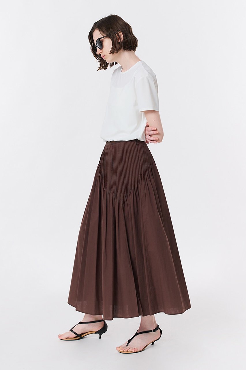 【スタニングルアー/STUNNING LURE】のピンタックスカート 人気、トレンドファッション・服の通販 founy(ファニー) 　ファッション　Fashion　レディースファッション　Fashion for Women　スカート　Skirts　ロングスカート　Long Skirts / Maxi & Midi Skirts　ロング　Long, Long-Length　エレガント 上品　Elegant　再入荷　Restock / Back in Stock　other-6|ID: prp329100004585367 ipo3291000000032512479