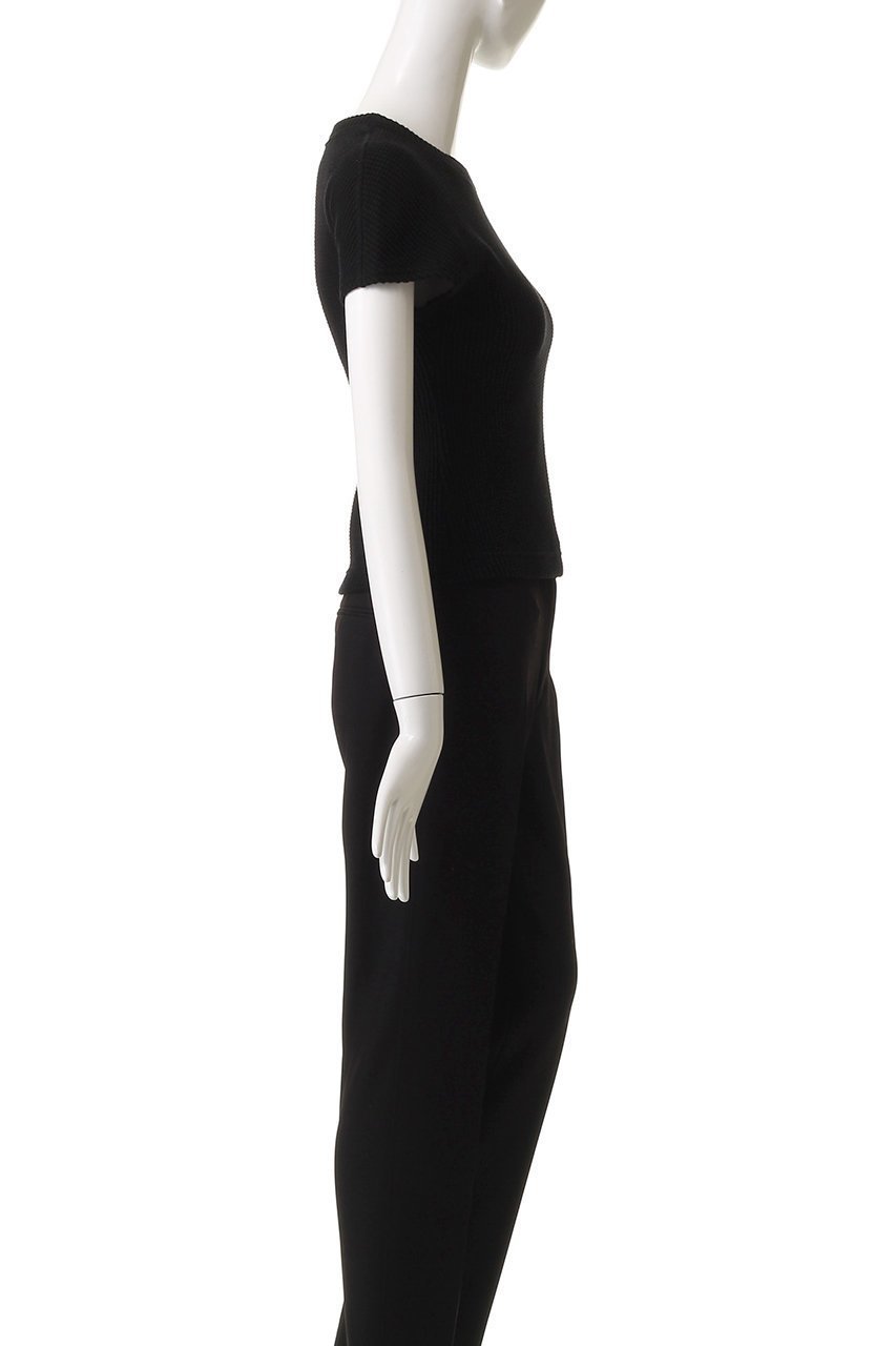 【スタニングルアー/STUNNING LURE】のワッフルTシャツ 人気、トレンドファッション・服の通販 founy(ファニー) 　ファッション　Fashion　レディースファッション　Fashion for Women　トップス・カットソー　Cut & Sew Tops　シャツ・ブラウス・オフィスカジュアル　Elegant Blouses & Button-Ups　ロングTシャツ・Tシャツ　Longline T-Shirts & Tees　カットソー・ベーシックTシャツ　Cut-and-Sewn Tops / Stretch Tees & Basics　インナー　Innerwear　コンパクト　Compact, Small Size　ショート　Short, Short Length　ストレッチ　Stretch, Stretchy Fabric　スリーブ　Sleeve, Long Sleeve / Short Sleeve　ワッフル　Waffle, Waffle Knit　other-3|ID: prp329100004585369 ipo3291000000035060769