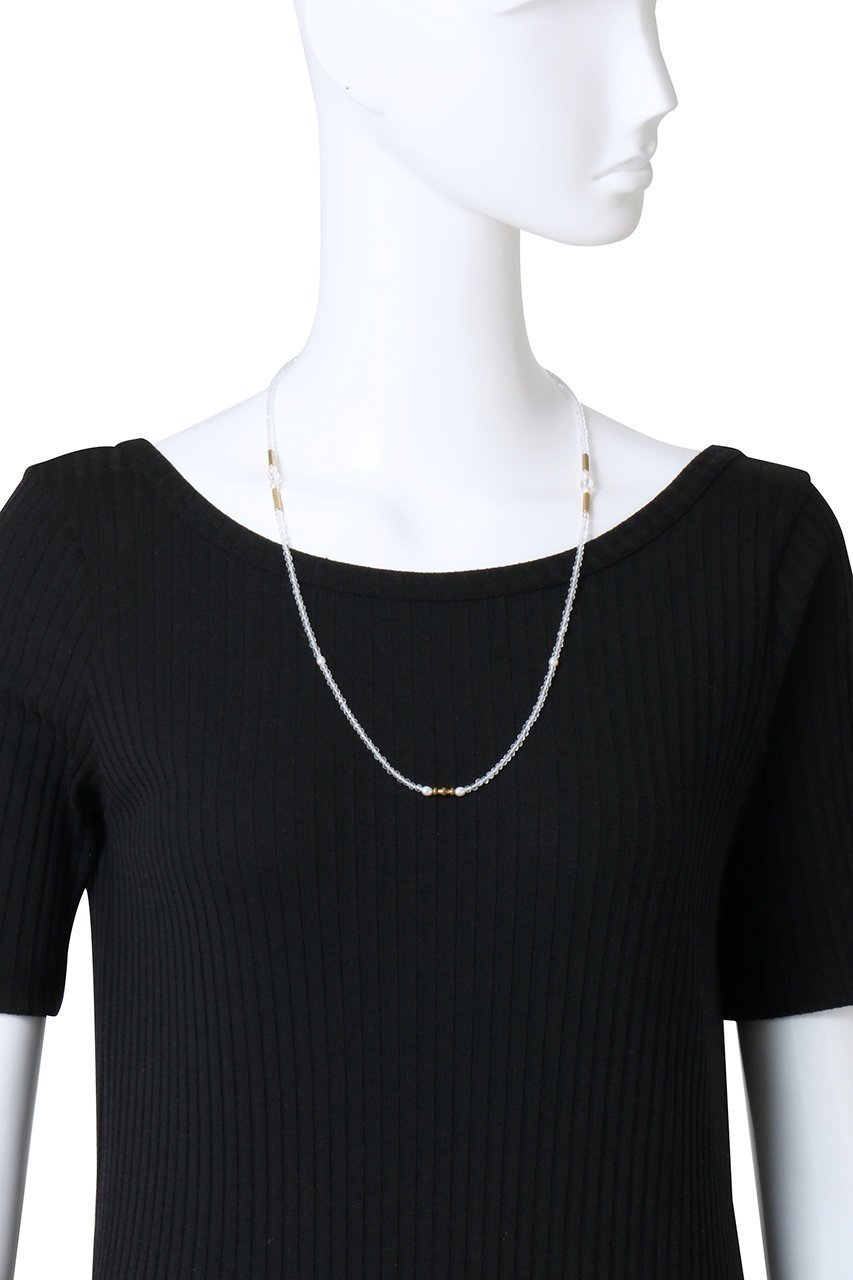 【スタニングルアー/STUNNING LURE】の【IRIS47】グラスチェーンネックレス BO178 人気、トレンドファッション・服の通販 founy(ファニー) 　ファッション　Fashion　レディースファッション　Fashion for Women　ジュエリー　Jewelry　ネックレス　Necklaces & Pendants　スタイリッシュ　Stylish, Fashionable　チェーン　Chain, Chain Strap　ネックレス　Necklace, Pendant Necklace　パーティ　Party, Party Style　パール　Pearl, Pearl Accent　エレガント 上品　Elegant　夏　Summer　other-2|ID: prp329100004585378 ipo3291000000036116965