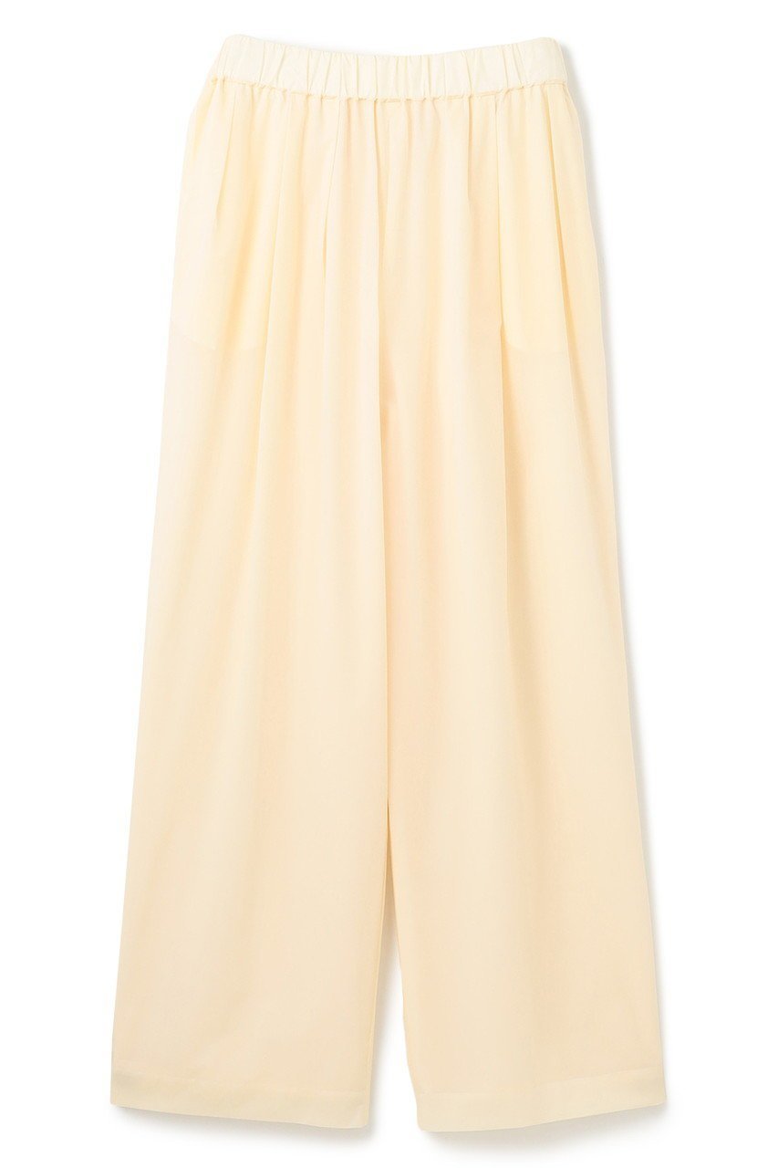 【ベイジ,/BEIGE,】のSPIGA / イージータックワイドパンツ インテリア・キッズ・メンズ・レディースファッション・服の通販 founy(ファニー) 　ファッション　Fashion　レディースファッション　WOMEN　パンツ　Pants　おすすめ　Recommend　カットソー　Cut And Sew　ギャザー　Gather　ジャケット　Jacket　セットアップ　Set Up　リラックス　Relax　夏　Summer　NEW・新作・新着・新入荷　New Arrivals　旅行　Travel　春　Spring　S/S・春夏　Ss・Spring/Summer　Ecru|ID: prp329100004585394 ipo3291000000032512865