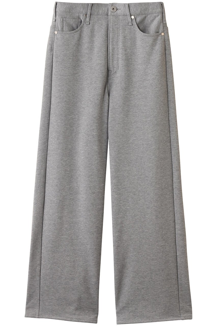 【アッパー ハイツ/upper hights】のTHE LIDDY イージーワイドストレートスウェットパンツ インテリア・キッズ・メンズ・レディースファッション・服の通販 founy(ファニー) 　ファッション　Fashion　レディースファッション　Fashion for Women　パンツ　Pants & Trousers　ストレート　Straight, Straight Cut　デニム　Denim, Jeans Material　パターン　Pattern, Design Print　GREY|ID: prp329100004585402 ipo3291000000036238855