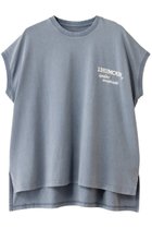 【アッパー ハイツ/upper hights】のBIG NO SLEEVE TEE 人気、トレンドファッション・服の通販 founy(ファニー) ファッション Fashion レディースファッション Ladies' Fashion Online トップス・カットソー Tops/Tshirt シャツ/ブラウス Shirts/Blouses ロング / Tシャツ T-Shirts カットソー Cut and Sewn 2025年 2025 2025-2026秋冬・A/W Aw/Autumn/Winter/Fw/Fall/2025-2026 カットソー Cut And Sew カーゴパンツ Cargo Pants サンダル Sandals ショート Short スリーブ Sleeve デニム Denim ビッグ Big フレンチ French A/W・秋冬 Aw・Autumn/Winter・Fw・Fall-Winter thumbnail BLUE GREY|ID: prp329100004585404 ipo3291000000032512938