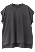 【アッパー ハイツ/upper hights】のBIG NO SLEEVE TEE 人気、トレンドファッション・服の通販 founy(ファニー) ファッション Fashion レディースファッション Ladies' Fashion Online トップス・カットソー Tops/Tshirt シャツ/ブラウス Shirts/Blouses ロング / Tシャツ T-Shirts カットソー Cut and Sewn 2025年 2025 2025-2026秋冬・A/W Aw/Autumn/Winter/Fw/Fall/2025-2026 カットソー Cut And Sew カーゴパンツ Cargo Pants サンダル Sandals ショート Short スリーブ Sleeve デニム Denim ビッグ Big フレンチ French A/W・秋冬 Aw・Autumn/Winter・Fw・Fall-Winter thumbnail FADED BLACK|ID: prp329100004585404 ipo3291000000032512939