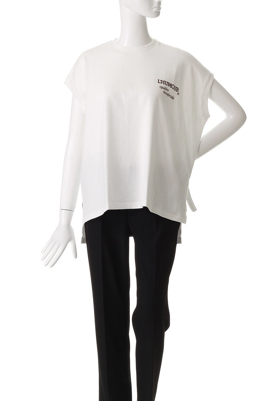 【アッパー ハイツ/upper hights】のBIG NO SLEEVE TEE 人気、トレンドファッション・服の通販 founy(ファニー) 　ファッション　Fashion　レディースファッション　Ladies' Fashion Online　トップス・カットソー　Tops/Tshirt　シャツ/ブラウス　Shirts/Blouses　ロング / Tシャツ　T-Shirts　カットソー　Cut and Sewn　2025年　2025　2025-2026秋冬・A/W　Aw/Autumn/Winter/Fw/Fall/2025-2026　カットソー　Cut And Sew　カーゴパンツ　Cargo Pants　サンダル　Sandals　ショート　Short　スリーブ　Sleeve　デニム　Denim　ビッグ　Big　フレンチ　French　A/W・秋冬　Aw・Autumn/Winter・Fw・Fall-Winter　other-2|ID: prp329100004585404 ipo3291000000032512942