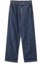 【ミュベール/MUVEIL】のセンタープレスリボンデニムパンツ 人気、トレンドファッション・服の通販 founy(ファニー) ファッション Fashion レディースファッション Ladies' Fashion Online パンツ Pants デニムパンツ Denim Pants 2025年 2025 2025-2026秋冬・A/W Aw/Autumn/Winter/Fw/Fall/2025-2026 センター Center デニム Denim ポケット Pocket リボン Ribbon A/W・秋冬 Aw・Autumn/Winter・Fw・Fall-Winter thumbnail ネイビー|ID: prp329100004585410 ipo3291000000032512978