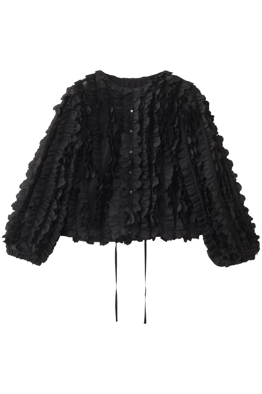 【ミュベール/MUVEIL】のラウンドフリルジャケット 人気、トレンドファッション・服の通販 founy(ファニー) 　ファッション　Fashion　レディースファッション　Ladies' Fashion Online　アウター　Coat Outerwear　ジャケット　Jackets　2025年　2025　ジャケット　Jacket　ストレート　Straight　フリル　Frills　ボレロ　Bolero　ラウンド　Round　A/W・秋冬　Aw・Autumn/Winter・Fw・Fall-Winter　 other-1|ID: prp329100004585411 ipo3291000000032512983
