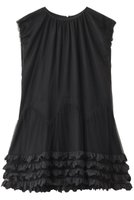 【ミュベール/MUVEIL】のフリルチュニックワンピース 人気、トレンドファッション・服の通販 founy(ファニー) ファッション Fashion レディースファッション Ladies' Fashion Online ワンピース Dress チュニック Tunic 2025年 2025 2025-2026秋冬・A/W Aw/Autumn/Winter/Fw/Fall/2025-2026 インナー Inner スリーブ Sleeve チュニック Tunic フォルム Form フリル Frills フレア Flare フレンチ French ブライト Bright ラウンド Round A/W・秋冬 Aw・Autumn/Winter・Fw・Fall-Winter |ID:prp329100004585412