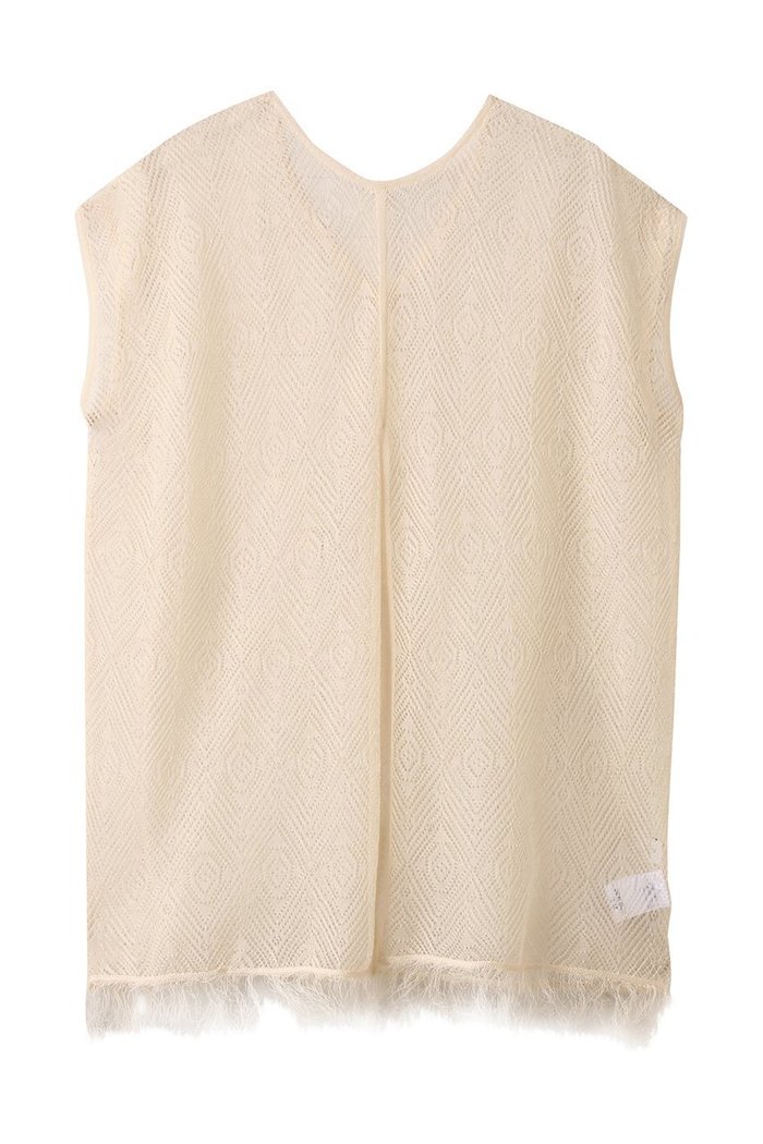 【マノフ/MANOF】のSHEER CROCHET KNIT TOPS/ニット インテリア・キッズ・メンズ・レディースファッション・服の通販 founy(ファニー) https://founy.com/ ファッション Fashion レディースファッション Ladies' Fashion Online トップス・カットソー Tops/Tshirt ニット Knit Tops プルオーバー Pullover インナー Inner クロシェ Crochet シアー Sheer シンプル Simple フリンジ Fringe マキシ Maxi ワイド Wide NEW・新作・新着・新入荷 New Arrivals |ID: prp329100004585415 ipo3291000000032536061