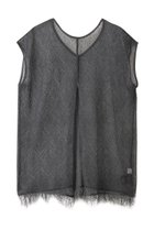 【マノフ/MANOF】のSHEER CROCHET KNIT TOPS/ニット CHARCOAL GRAY|ID: prp329100004585415 ipo3291000000036201561
