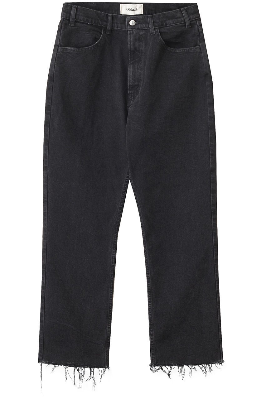 【オブラダ/Oblada】のハイウエストカットオフ インテリア・キッズ・メンズ・レディースファッション・服の通販 founy(ファニー) 　ファッション　Fashion　レディースファッション　WOMEN　パンツ　Pants　ハーフ / ショートパンツ　Short Pants　カットオフ　Cut Off　シューズ　Shoes　ショート　Short　デニム　Denim　トレンド　Trend　リラックス　Relax　NEW・新作・新着・新入荷　New Arrivals　ブラック|ID: prp329100004585416 ipo3291000000032513019