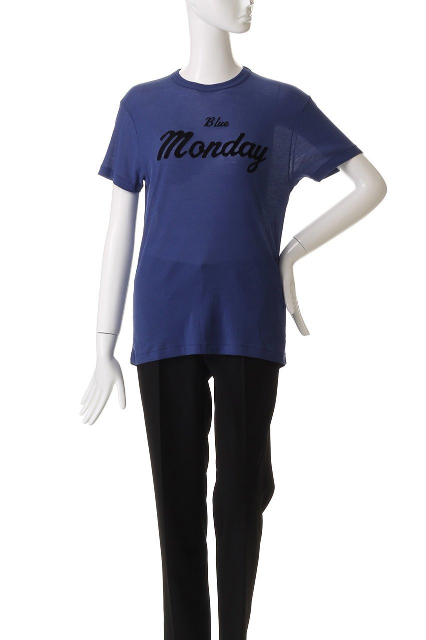 【オブラダ/Oblada】のBLUE MONDAY Tシャツ 人気、トレンドファッション・服の通販 founy(ファニー) 　ファッション　Fashion　レディースファッション　WOMEN　トップス・カットソー　Tops/Tshirt　シャツ/ブラウス　Shirts/Blouses　ロング / Tシャツ　T-Shirts　カットソー　Cut and Sewn　インナー　Inner　コンパクト　Compact　シアー　Sheer　ショート　Short　ジャケット　Jacket　スリーブ　Sleeve　プリント　Print　NEW・新作・新着・新入荷　New Arrivals　ビジネス 仕事 通勤　Business　other-2|ID: prp329100004585418 ipo3291000000032513037