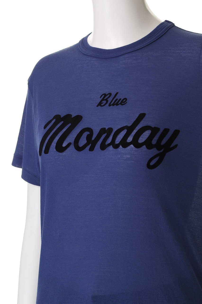 【オブラダ/Oblada】のBLUE MONDAY Tシャツ 人気、トレンドファッション・服の通販 founy(ファニー) 　ファッション　Fashion　レディースファッション　WOMEN　トップス・カットソー　Tops/Tshirt　シャツ/ブラウス　Shirts/Blouses　ロング / Tシャツ　T-Shirts　カットソー　Cut and Sewn　インナー　Inner　コンパクト　Compact　シアー　Sheer　ショート　Short　ジャケット　Jacket　スリーブ　Sleeve　プリント　Print　NEW・新作・新着・新入荷　New Arrivals　ビジネス 仕事 通勤　Business　other-5|ID: prp329100004585418 ipo3291000000032513040