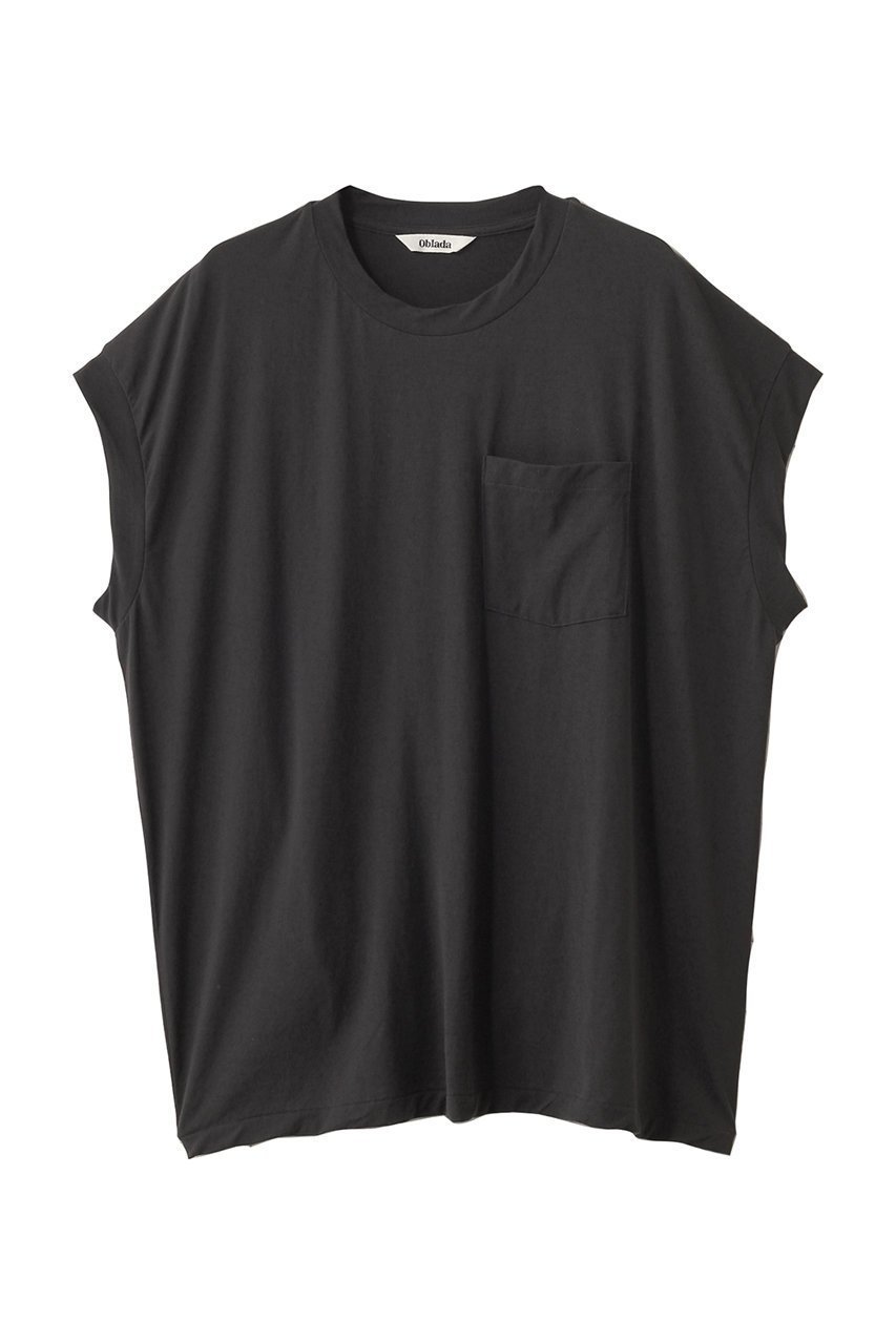 【オブラダ/Oblada】のポケットタンク インテリア・キッズ・メンズ・レディースファッション・服の通販 founy(ファニー) 　ファッション　Fashion　レディースファッション　WOMEN　トップス・カットソー　Tops/Tshirt　シャツ/ブラウス　Shirts/Blouses　ロング / Tシャツ　T-Shirts　カットソー　Cut and Sewn　ショート　Short　シンプル　Simple　スリーブ　Sleeve　タンク　Tank　トレンド　Trend　ポケット　Pocket　ロング　Long　夏　Summer　NEW・新作・新着・新入荷　New Arrivals　フェードブラック|ID: prp329100004585419 ipo3291000000032513044