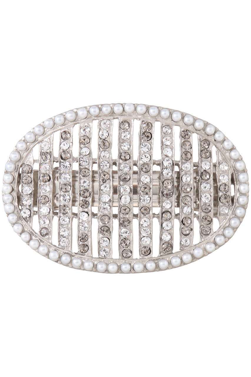 【ルール ロジェット/leur logette】のバレッタ インテリア・キッズ・メンズ・レディースファッション・服の通販 founy(ファニー) ファッション Fashion レディースファッション Fashion for Women シュシュ&ヘアアクセ/ヘアアレンジ Scrunchies & Hair Accessories アクセサリー Fashion Accessories カーディガン Cardigan, Knitwear ストーン Stone, Gem-Like バレッタ Barrette, Hair Clip パール Pearl, Pearl Accent ヘアアクセ Hair Accessory, Hair Clip ラグジュアリー Luxury, Elegant シルバー1|ID: prp329100004585423 ipo3291000000036117028