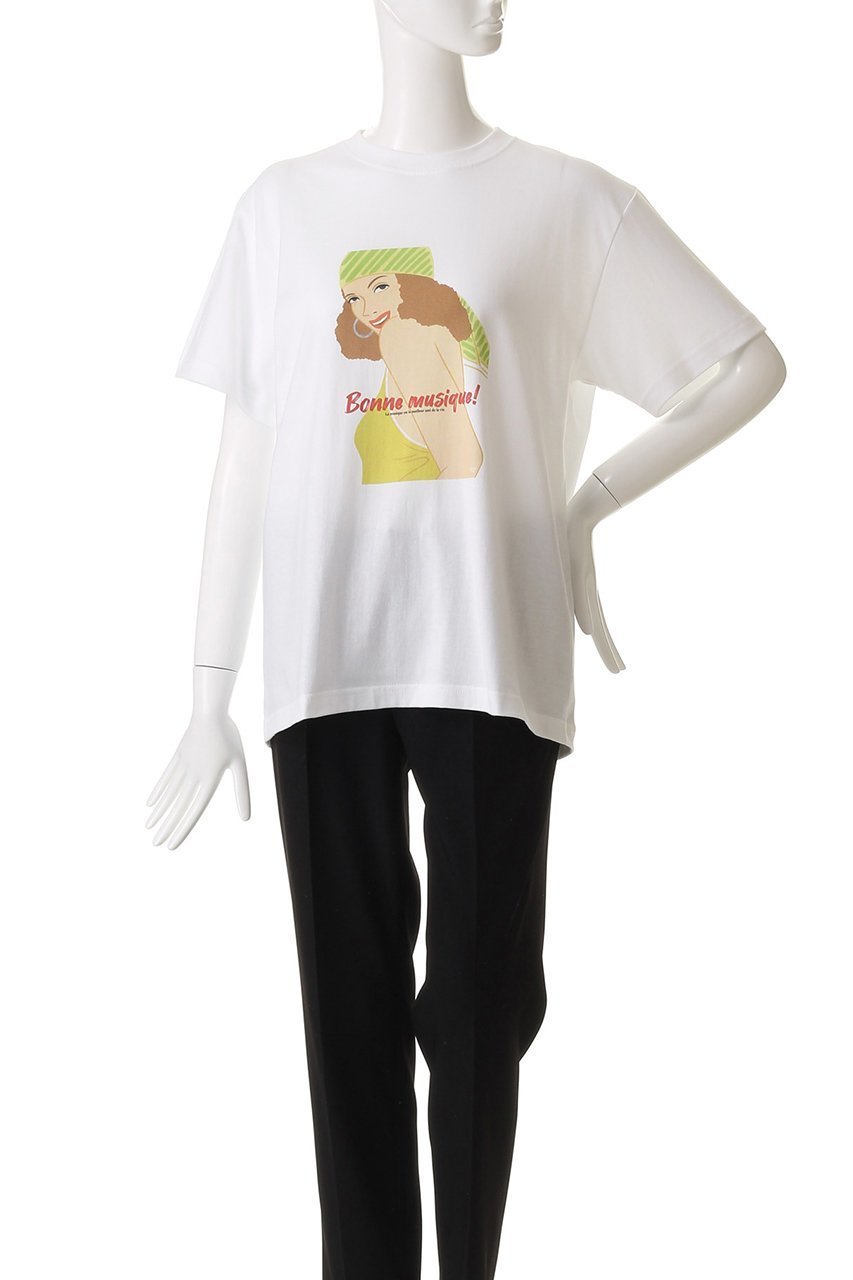 【ハウス オブ ロータス/HOUSE OF LOTUS】のZUSA IIDA コラボレーションTシャツ(BONNE MUSIQUE) 人気、トレンドファッション・服の通販 founy(ファニー) 　ファッション　Fashion　レディースファッション　WOMEN　トップス・カットソー　Tops/Tshirt　シャツ/ブラウス　Shirts/Blouses　ロング / Tシャツ　T-Shirts　カットソー　Cut and Sewn　ショート　Short　スリーブ　Sleeve　NEW・新作・新着・新入荷　New Arrivals　other-2|ID: prp329100004585426 ipo3291000000032513101