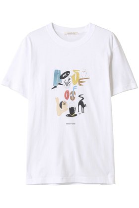 【ハウス オブ ロータス/HOUSE OF LOTUS】 AZUSA IIDA コラボレーションTシャツ(HOUSE OF LOTUS)人気、トレンドファッション・服の通販 founy(ファニー) ファッション Fashion レディースファッション WOMEN トップス・カットソー Tops/Tshirt シャツ/ブラウス Shirts/Blouses ロング / Tシャツ T-Shirts カットソー Cut and Sewn イラスト Illustration ショート Short スペシャル Special スリーブ Sleeve NEW・新作・新着・新入荷 New Arrivals |ID:prp329100004585427
