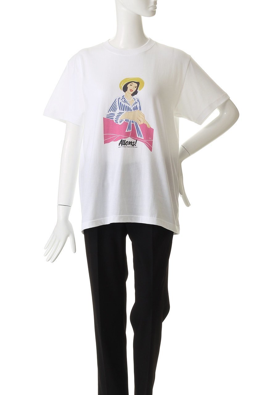 【ハウス オブ ロータス/HOUSE OF LOTUS】のAZUSA IIDA コラボレーションTシャツ(ALLONS) 人気、トレンドファッション・服の通販 founy(ファニー) 　ファッション　Fashion　レディースファッション　WOMEN　トップス・カットソー　Tops/Tshirt　シャツ/ブラウス　Shirts/Blouses　ロング / Tシャツ　T-Shirts　カットソー　Cut and Sewn　ショート　Short　スリーブ　Sleeve　NEW・新作・新着・新入荷　New Arrivals　other-2|ID: prp329100004585428 ipo3291000000032513128