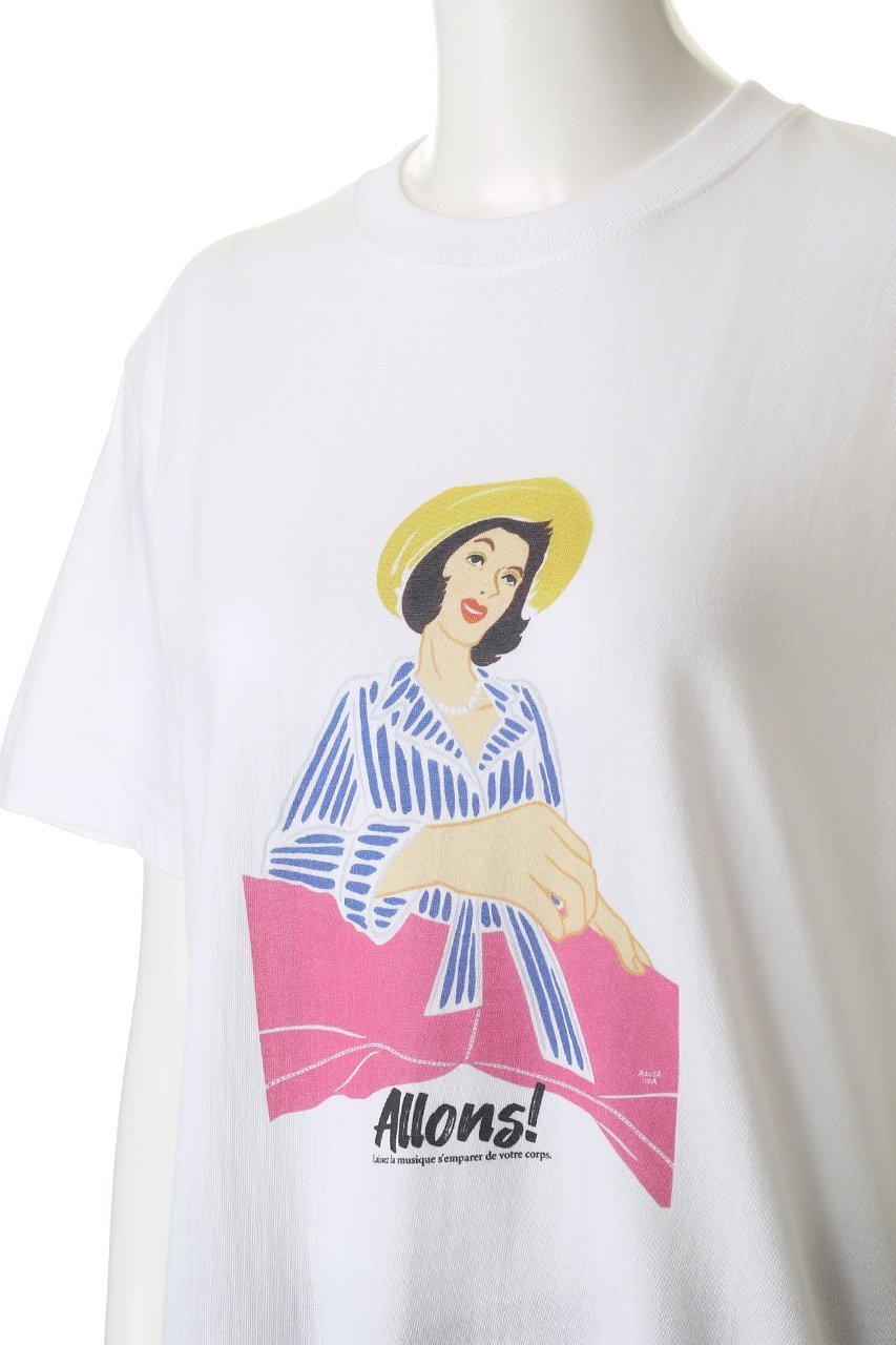 【ハウス オブ ロータス/HOUSE OF LOTUS】のAZUSA IIDA コラボレーションTシャツ(ALLONS) 人気、トレンドファッション・服の通販 founy(ファニー) 　ファッション　Fashion　レディースファッション　WOMEN　トップス・カットソー　Tops/Tshirt　シャツ/ブラウス　Shirts/Blouses　ロング / Tシャツ　T-Shirts　カットソー　Cut and Sewn　ショート　Short　スリーブ　Sleeve　NEW・新作・新着・新入荷　New Arrivals　other-5|ID: prp329100004585428 ipo3291000000032513131