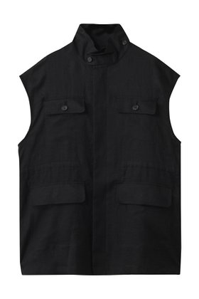 【ウィムガゼット/Whim Gazette】の【Drawing Numbers】コンチネンタルリネンベスト 人気、トレンドファッション・服の通販 founy(ファニー) ファッション Fashion レディースファッション Fashion for Women アウター Coat / Outerwear Collection レディースジャケット・軽アウター Jackets ジャケット Jacket, Outerwear スタンド Stand Collar, Upright Stand ベスト Vest, Waistcoat マニッシュ Mannish, Boyish ミリタリー Military, Army Style リネン Linen, Linen Fabric |ID:prp329100004585431
