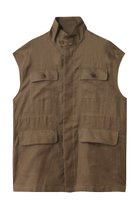 【ウィムガゼット/Whim Gazette】の【Drawing Numbers】コンチネンタルリネンベスト カーキ|ID: prp329100004585431 ipo3291000000035888635