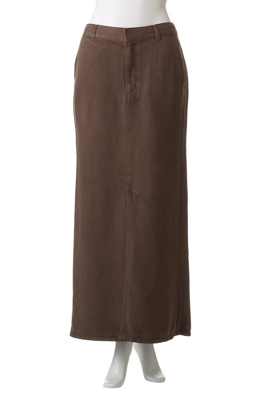 【ガリャルダガランテ/GALLARDAGALANTE】の【セットアップ対応】リヨセルスリットスカート 人気、トレンドファッション・服の通販 founy(ファニー) 　ファッション　Fashion　レディースファッション　Fashion for Women　セットアップ　Matching Sets　スカート・ミニ/ミディ/マキシ　Skirts / Mini, Midi & Maxi Skirts　スカート　Skirts　ロングスカート　Long Skirts / Maxi & Midi Skirts　おすすめ　Recommended / Our Picks　ストレート　Straight, Straight Cut　スリット　Slit, Slit Detail　セットアップ　Set-Up, Coordinated Outfit　フロント　Front, Front Design　ロング　Long, Long-Length　冬　Winter / This Winter　夏　Summer　other-2|ID: prp329100004585439 ipo3291000000036624346