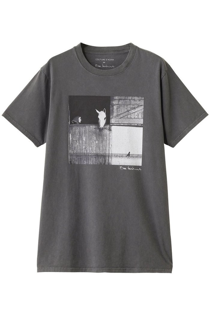 【マルティニーク/martinique】の【別注】【COUTURE D ADAM】カットソー インテリア・キッズ・メンズ・レディースファッション・服の通販 founy(ファニー) https://founy.com/ ファッション Fashion レディースファッション Fashion for Women トップス・カットソー Cut & Sew Tops シャツ・ブラウス・オフィスカジュアル Elegant Blouses & Button-Ups ロングTシャツ・Tシャツ Longline T-Shirts & Tees カットソー・ベーシックTシャツ Cut-and-Sewn Tops / Stretch Tees & Basics カットソー Cut and Sewn Top ショート Short, Short Length スリーブ Sleeve, Long Sleeve / Short Sleeve デニム Denim, Jeans Material バランス Balance, Style Balance プリント Print, Printed Pattern 別注 Limited Edition, Custom Order |ID: prp329100004585440 ipo3291000000036117032