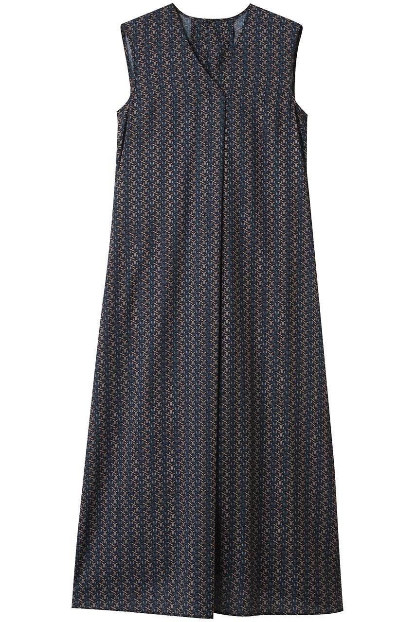 【スリー ドッツ/three dots】のドライツイル イージードレス 人気、トレンドファッション・服の通販 founy(ファニー) 　ファッション　Fashion　レディースファッション　WOMEN　ワンピース　Dress　ドレス　Party Dresses　チュニック　Tunic　チュニック　Tunic　ドレス　Dress　プリント　Print　ロング　Long　NEW・新作・新着・新入荷　New Arrivals　 other-1|ID: prp329100004585450 ipo3291000000032513285