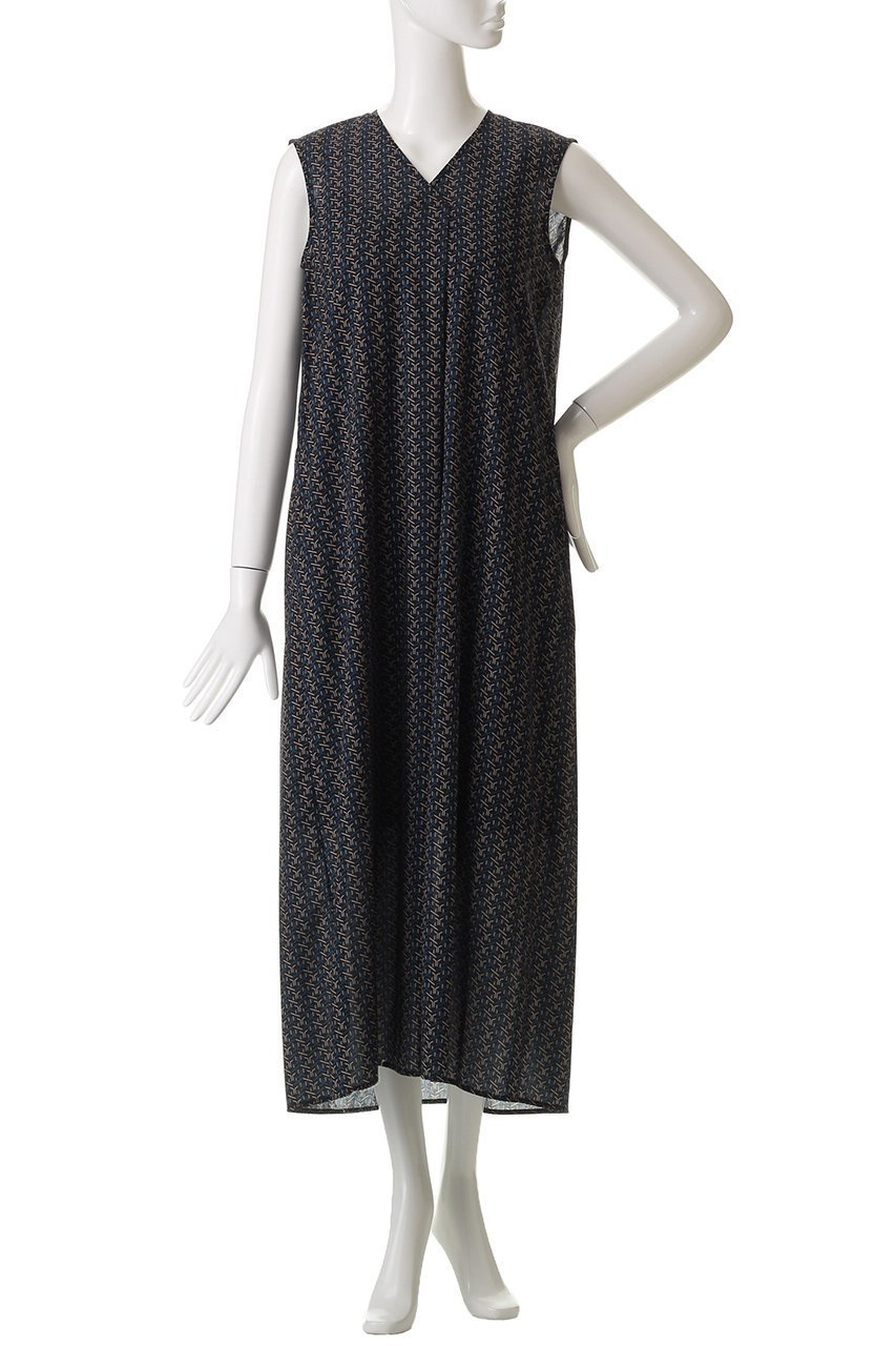 【スリー ドッツ/three dots】のドライツイル イージードレス 人気、トレンドファッション・服の通販 founy(ファニー) 　ファッション　Fashion　レディースファッション　WOMEN　ワンピース　Dress　ドレス　Party Dresses　チュニック　Tunic　チュニック　Tunic　ドレス　Dress　プリント　Print　ロング　Long　NEW・新作・新着・新入荷　New Arrivals　other-2|ID: prp329100004585450 ipo3291000000032513287