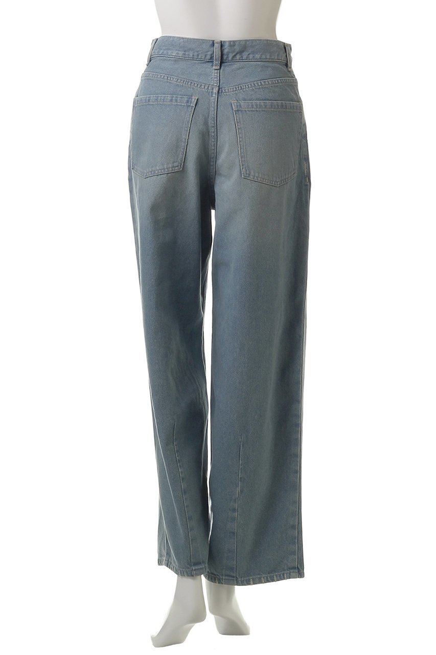 【スタニングルアー/STUNNING LURE】のワイドレッグデニム 人気、トレンドファッション・服の通販 founy(ファニー) 　ファッション　Fashion　レディースファッション　Fashion for Women　パンツ　Pants & Trousers　デニムパンツ・ジーンズ・美脚デニム　Denim Jeans & Pants　ダメージ　Distressed, Destroyed　デニム　Denim, Jeans Material　バランス　Balance, Style Balance　ルーズ　Loose, Oversized　ワイド　Wide, Wide Fit　再入荷　Restock / Back in Stock　定番　Standard, Basic Item　other-4|ID: prp329100004585453 ipo3291000000036083105