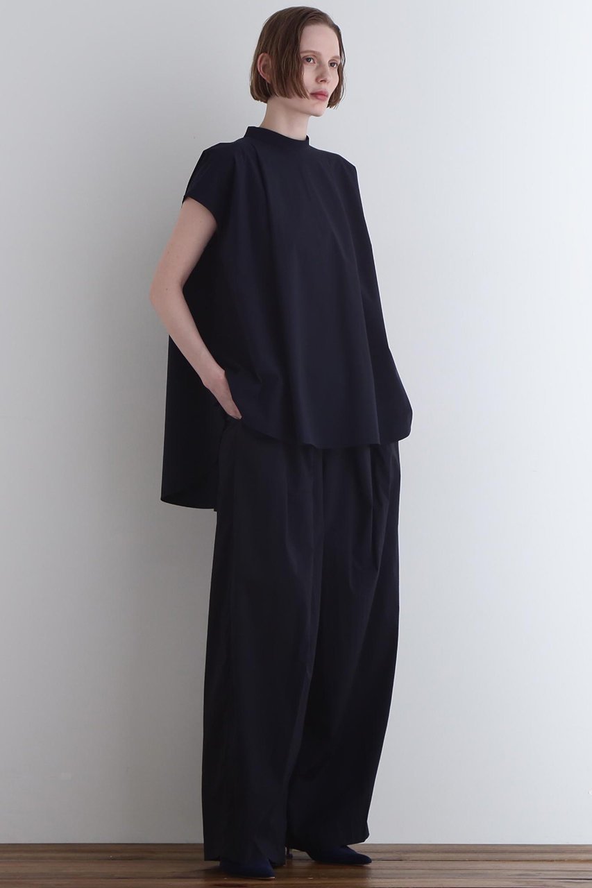 【ル フィル/LE PHIL】のSOLOTEXノースリーブブラウス 人気、トレンドファッション・服の通販 founy(ファニー) 　ファッション　Fashion　レディースファッション　Fashion for Women　トップス・カットソー　Cut & Sew Tops　キャミソール&ノースリーブ　Camisoles & Sleeveless Tops　シャツ・ブラウス・オフィスカジュアル　Elegant Blouses & Button-Ups　シンプル　Simple, Minimal　スタンド　Stand Collar, Upright Stand　ノースリーブ　Sleeveless, No-Sleeve　バランス　Balance, Style Balance　ロング　Long, Long-Length　other-3|ID: prp329100004585456 ipo3291000000036391227