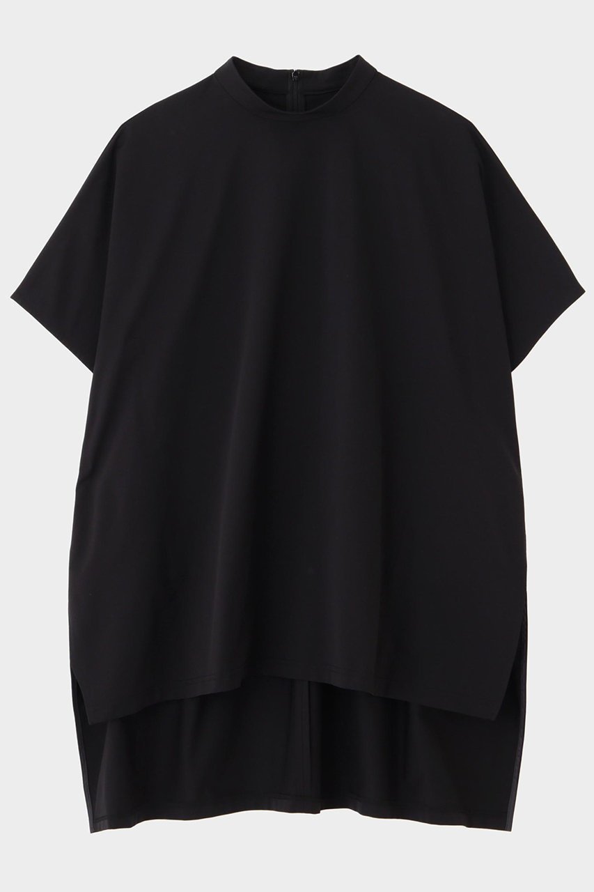 【ル フィル/LE PHIL】のハイゲージ天竺カットソー 人気、トレンドファッション・服の通販 founy(ファニー) 　ファッション　Fashion　レディースファッション　Fashion for Women　トップス・カットソー　Cut & Sew Tops　シャツ・ブラウス・オフィスカジュアル　Elegant Blouses & Button-Ups　ロングTシャツ・Tシャツ　Longline T-Shirts & Tees　カットソー・ベーシックTシャツ　Cut-and-Sewn Tops / Stretch Tees & Basics　カットソー　Cut and Sewn Top　コンパクト　Compact, Small Size　ショート　Short, Short Length　スタンダード　Standard, Basic　スリーブ　Sleeve, Long Sleeve / Short Sleeve　モックネック　Mock Neck, Short Turtleneck　エレガント 上品　Elegant　夏　Summer　 other-1|ID: prp329100004585457 ipo3291000000036238917