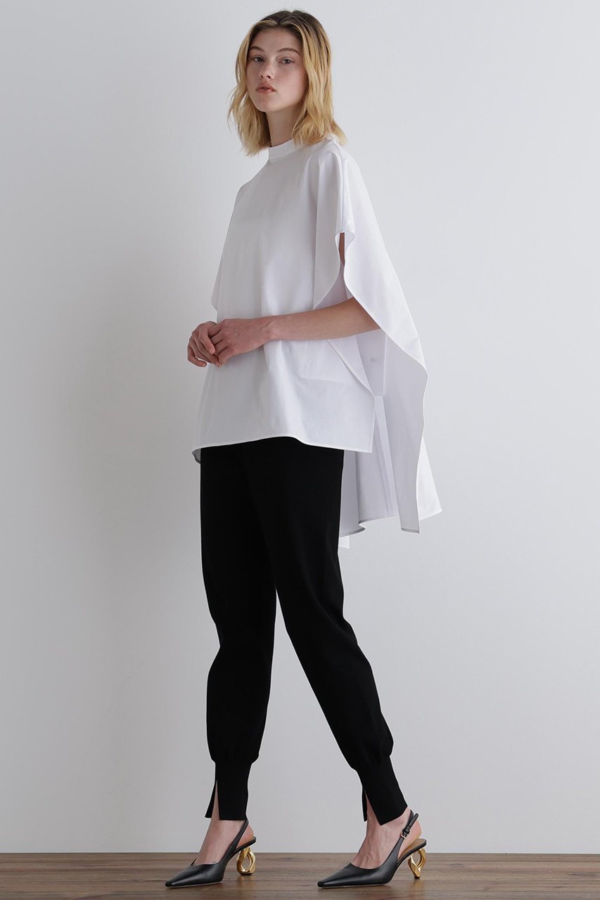 【ル フィル/LE PHIL】のハイゲージ天竺カットソー 人気、トレンドファッション・服の通販 founy(ファニー) 　ファッション　Fashion　レディースファッション　Fashion for Women　トップス・カットソー　Cut & Sew Tops　シャツ・ブラウス・オフィスカジュアル　Elegant Blouses & Button-Ups　ロングTシャツ・Tシャツ　Longline T-Shirts & Tees　カットソー・ベーシックTシャツ　Cut-and-Sewn Tops / Stretch Tees & Basics　カットソー　Cut and Sewn Top　コンパクト　Compact, Small Size　ショート　Short, Short Length　スタンダード　Standard, Basic　スリーブ　Sleeve, Long Sleeve / Short Sleeve　モックネック　Mock Neck, Short Turtleneck　エレガント 上品　Elegant　夏　Summer　other-3|ID: prp329100004585457 ipo3291000000036238921