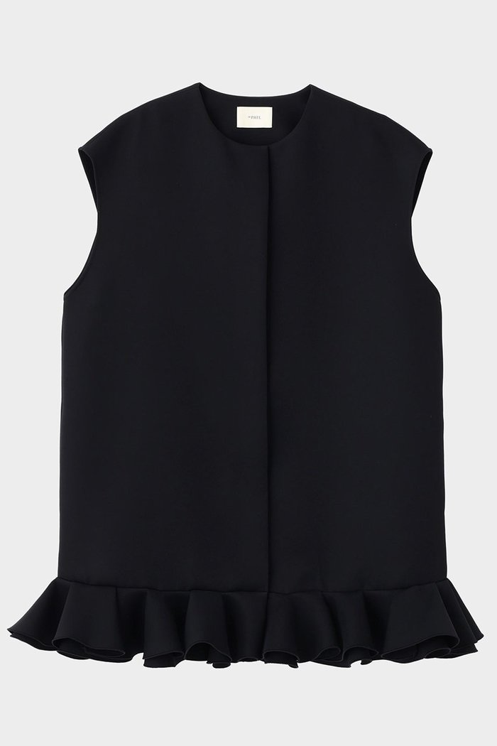 【ル フィル/LE PHIL】のトリプルクロスペプラムジレ インテリア・キッズ・メンズ・レディースファッション・服の通販 founy(ファニー) https://founy.com/ ファッション Fashion レディースファッション Fashion for Women アウター Coat / Outerwear Collection レディースジャケット・軽アウター Jackets なめらか Smooth, Silky Texture インナー Innerwear ジャケット Jacket, Outerwear トリプル Triple, Three Layers フェミニン Feminine, Girly ヘムライン Hemline, Bottom Cut ベスト Vest, Waistcoat ペプラム Peplum, Flared Hem 軽量 Lightweight, Ultra Light |ID: prp329100004585458 ipo3291000000036955897