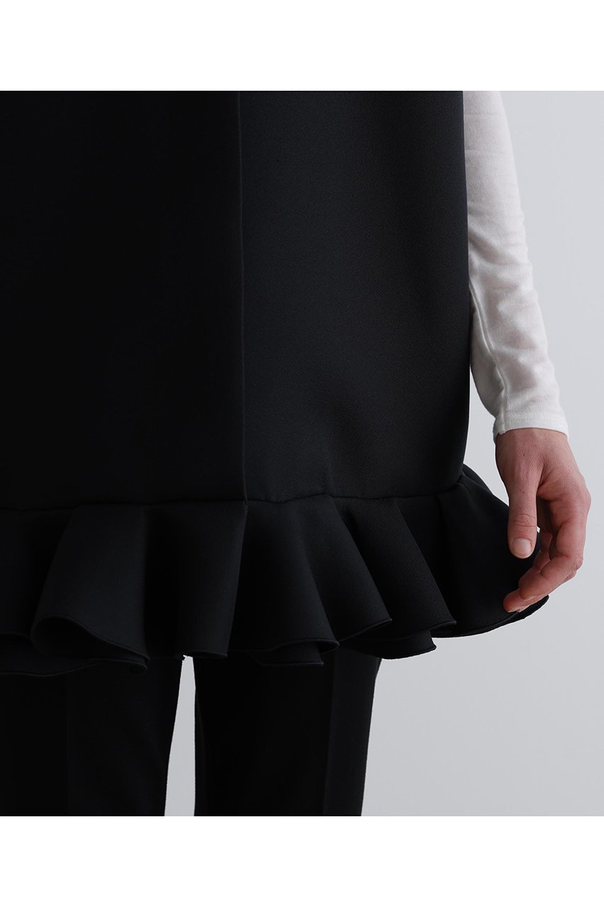 【ル フィル/LE PHIL】のトリプルクロスペプラムジレ 人気、トレンドファッション・服の通販 founy(ファニー) 　ファッション　Fashion　レディースファッション　Fashion for Women　アウター　Coat / Outerwear Collection　レディースジャケット・軽アウター　Jackets　なめらか　Smooth, Silky Texture　インナー　Innerwear　ジャケット　Jacket, Outerwear　トリプル　Triple, Three Layers　フェミニン　Feminine, Girly　ヘムライン　Hemline, Bottom Cut　ベスト　Vest, Waistcoat　ペプラム　Peplum, Flared Hem　軽量　Lightweight, Ultra Light　other-8|ID: prp329100004585458 ipo3291000000036955905