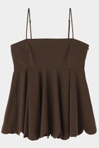 【ル フィル/LE PHIL】のSOLOTEXブロードスカラップキャミソール ブラウン|ID:prp329100004585463