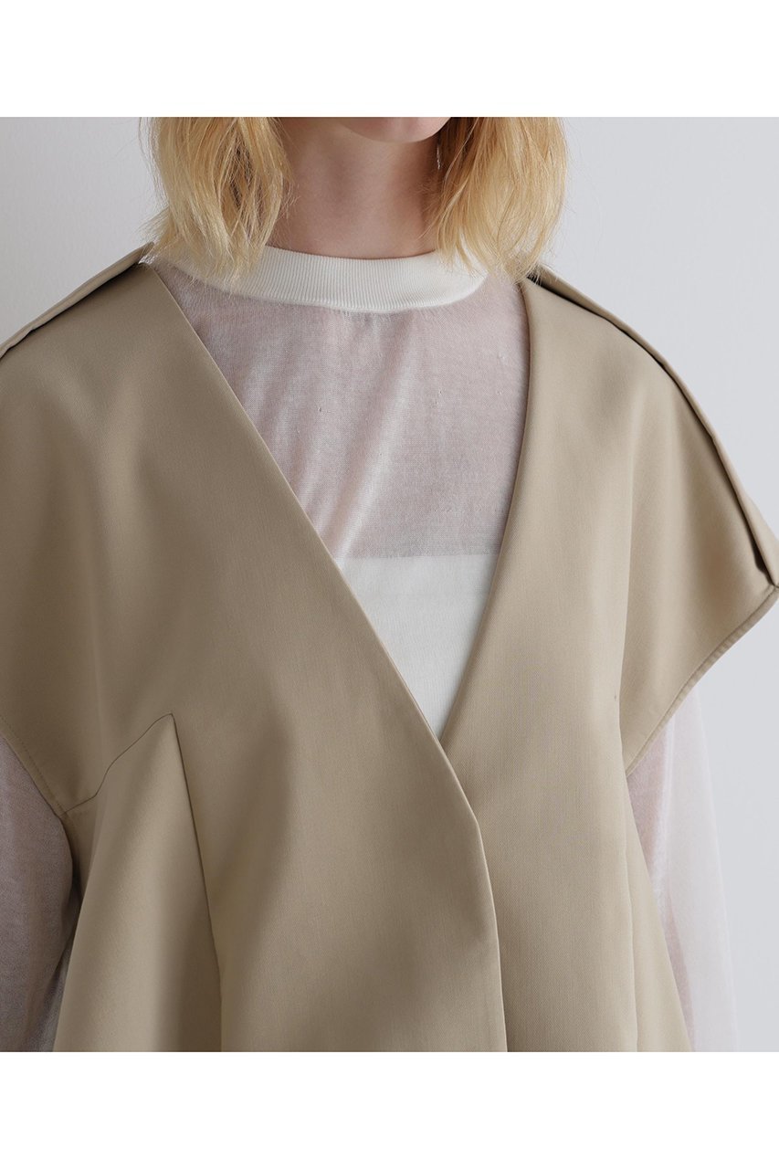 【ル フィル/LE PHIL】のトリプルクロスブラウス 人気、トレンドファッション・服の通販 founy(ファニー) 　ファッション　Fashion　レディースファッション　WOMEN　トップス・カットソー　Tops/Tshirt　シャツ/ブラウス　Shirts/Blouses　コンパクト　Compact　ショート　Short　スタンダード　Standard　ストレッチ　Stretch　スリーブ　Sleeve　バランス　Balance　フェミニン　Feminine　フレア　Flare　NEW・新作・新着・新入荷　New Arrivals　other-5|ID: prp329100004585465 ipo3291000000032513408