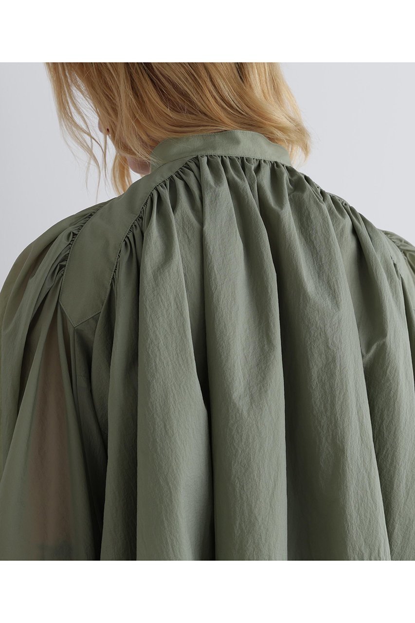 【ル フィル/LE PHIL】のエアリーナイロンブラウス 人気、トレンドファッション・服の通販 founy(ファニー) 　ファッション　Fashion　レディースファッション　WOMEN　トップス・カットソー　Tops/Tshirt　シャツ/ブラウス　Shirts/Blouses　おすすめ　Recommend　ショート　Short　スタンダード　Standard　スリーブ　Sleeve　トレンド　Trend　フェミニン　Feminine　ロング　Long　NEW・新作・新着・新入荷　New Arrivals　other-6|ID: prp329100004585466 ipo3291000000032513425