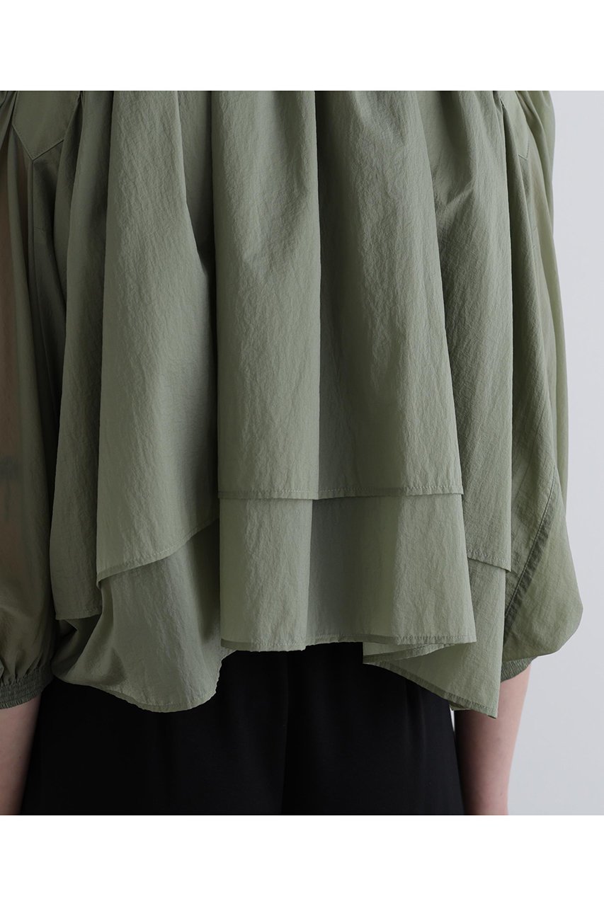 【ル フィル/LE PHIL】のエアリーナイロンブラウス 人気、トレンドファッション・服の通販 founy(ファニー) 　ファッション　Fashion　レディースファッション　WOMEN　トップス・カットソー　Tops/Tshirt　シャツ/ブラウス　Shirts/Blouses　おすすめ　Recommend　ショート　Short　スタンダード　Standard　スリーブ　Sleeve　トレンド　Trend　フェミニン　Feminine　ロング　Long　NEW・新作・新着・新入荷　New Arrivals　other-7|ID: prp329100004585466 ipo3291000000032513426