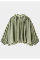 【ル フィル/LE PHIL】のエアリーナイロンブラウス カーキ|ID:prp329100004585466