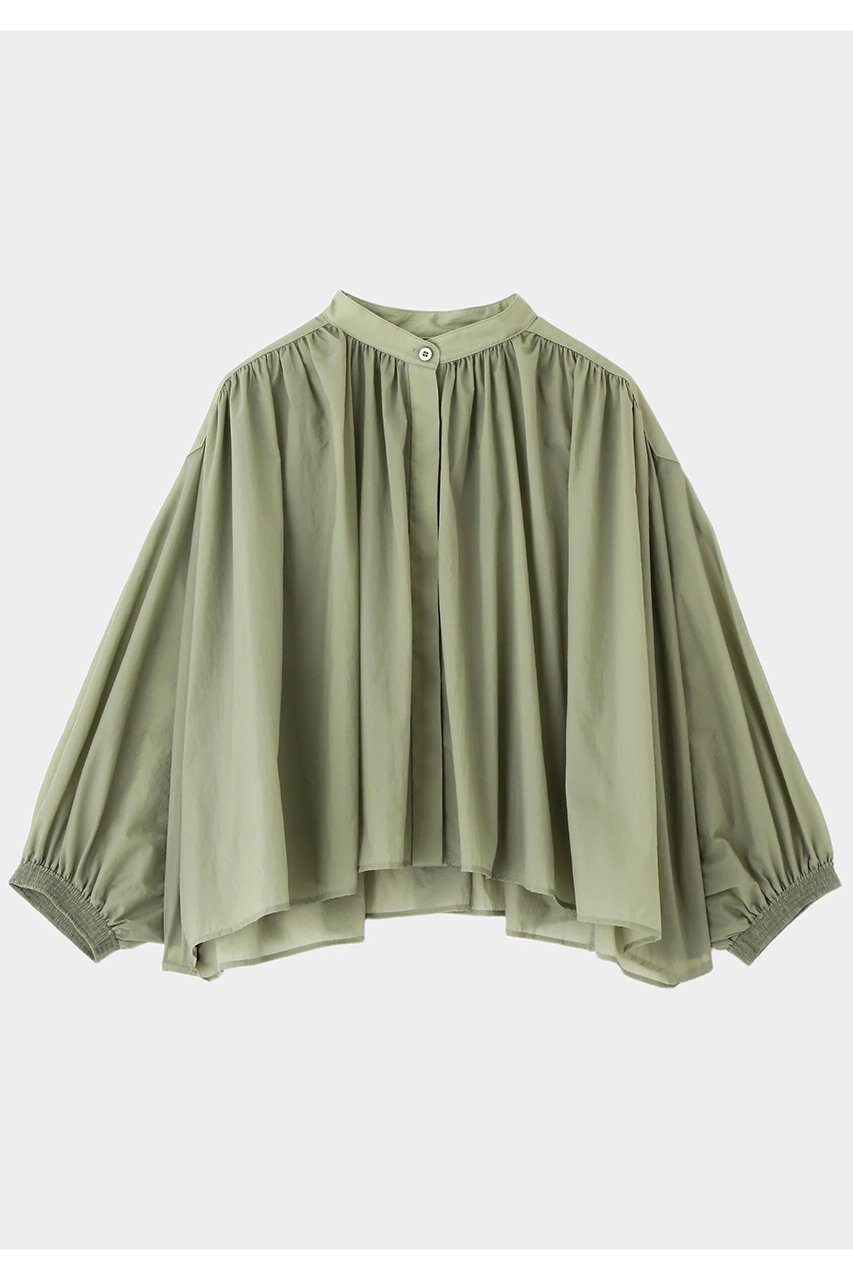 【ル フィル/LE PHIL】のエアリーナイロンブラウス インテリア・キッズ・メンズ・レディースファッション・服の通販 founy(ファニー) 　ファッション　Fashion　レディースファッション　Fashion for Women　トップス・カットソー　Cut & Sew Tops　シャツ・ブラウス・オフィスカジュアル　Elegant Blouses & Button-Ups　おすすめ　Recommended / Our Picks　ショート　Short, Short Length　スタンダード　Standard, Basic　スリーブ　Sleeve, Long Sleeve / Short Sleeve　トレンド　Trend, Trending Now　フェミニン　Feminine, Girly　ロング　Long, Long-Length　カーキ|ID: prp329100004585466 ipo3291000000036393088