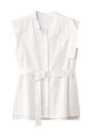 【アルアバイル/allureville】のカラミストライプ切替ブラウス 人気、トレンドファッション・服の通販 founy(ファニー) ファッション Fashion レディースファッション WOMEN トップス・カットソー Tops/Tshirt シャツ/ブラウス Shirts/Blouses 2025年 2025 おすすめ Recommend なめらか Smooth シアー Sheer ショート Short ストライプ Stripe スリット Slit スリーブ Sleeve トレンド Trend バランス Balance フレンチ French リュクス Luxe エレガント 上品 Elegant 切替 Switching A/W・秋冬 Aw・Autumn/Winter・Fw・Fall-Winter |ID:prp329100004585468