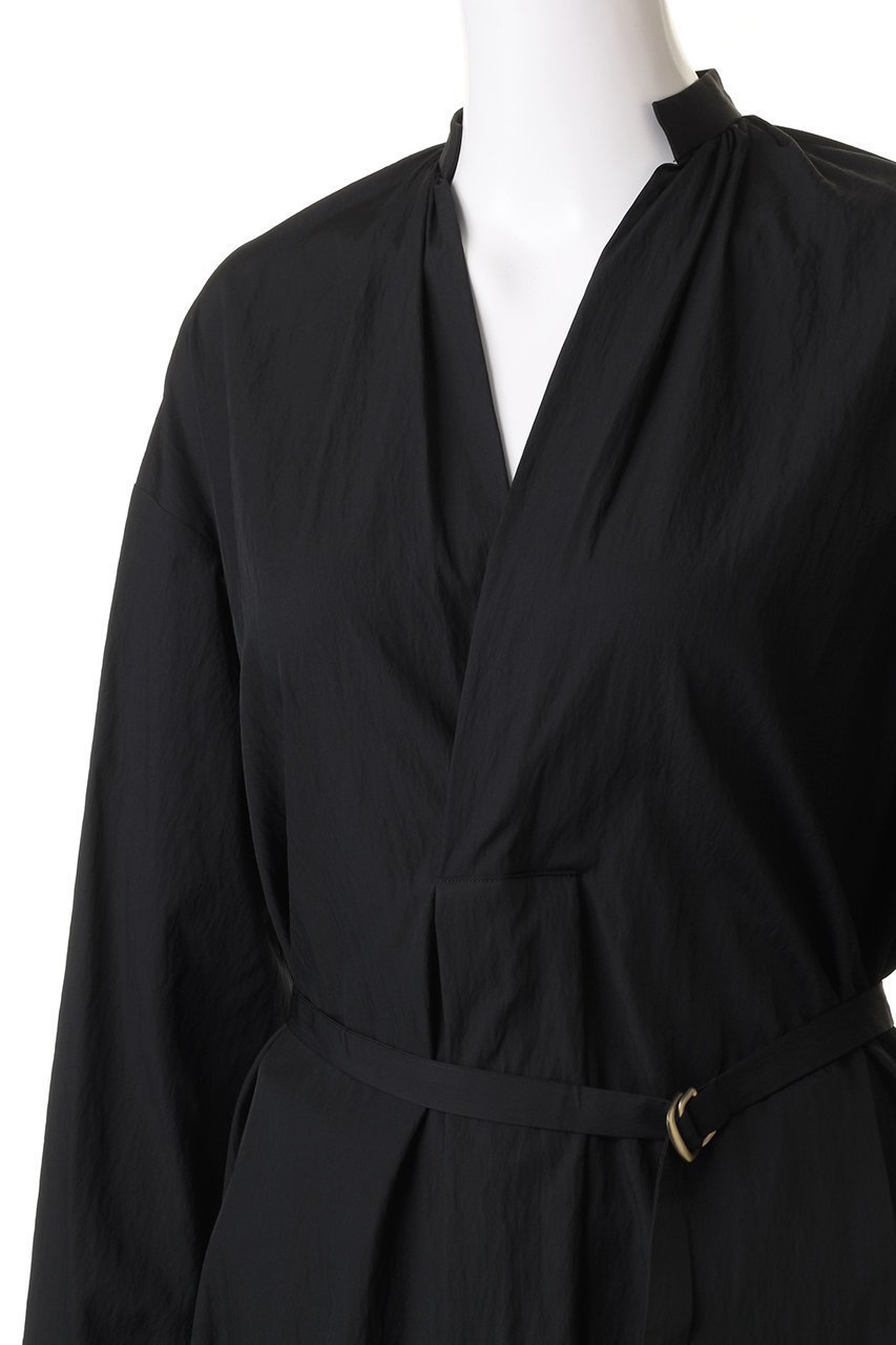 【ランバン オン ブルー/LANVIN en Bleu】のスキッパーチュニックブラウス 人気、トレンドファッション・服の通販 founy(ファニー) 　ファッション　Fashion　レディースファッション　Ladies' Fashion Online　ワンピース　Dress　チュニック　Tunic　スキッパー　Skipper　スリット　Slit　チュニック　Tunic　ツイル　Twill　フォルム　Form　ワッシャー　Washer　other-5|ID: prp329100004585474 ipo3291000000032513504