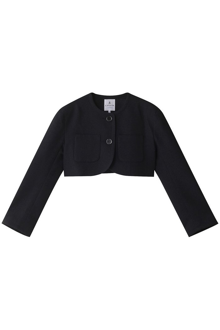 【ランバン オン ブルー/LANVIN en Bleu】のメランジツイードクロップドジャケット インテリア・キッズ・メンズ・レディースファッション・服の通販 founy(ファニー) https://founy.com/ ファッション Fashion レディースファッション Ladies' Fashion Online アウター Coat Outerwear ジャケット Jackets クラシカル Classical グラデーション Gradation コンパクト Compact ショート Short ジャケット Jacket ツイード Tweed メランジ Melange |ID: prp329100004585477 ipo3291000000032513523