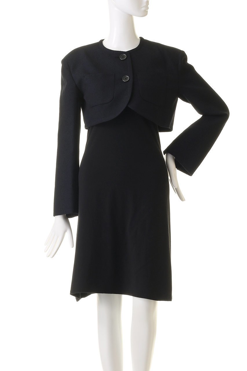 【ランバン オン ブルー/LANVIN en Bleu】のメランジツイードクロップドジャケット 人気、トレンドファッション・服の通販 founy(ファニー) 　ファッション　Fashion　レディースファッション　Ladies' Fashion Online　アウター　Coat Outerwear　ジャケット　Jackets　クラシカル　Classical　グラデーション　Gradation　コンパクト　Compact　ショート　Short　ジャケット　Jacket　ツイード　Tweed　メランジ　Melange　other-2|ID: prp329100004585477 ipo3291000000032513526